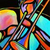 Abstract Musician diamond painting