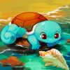 Adorable Squirtle diamond painting