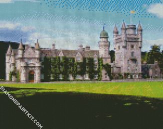 Aesthetic Balmoral Castle diamond painting