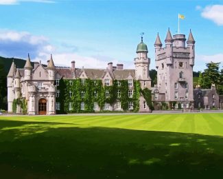 Aesthetic Balmoral Castle diamond painting