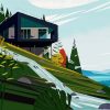 Aesthetic Cabin diamond painting