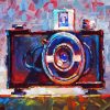 Aesthetic Camera diamond painting