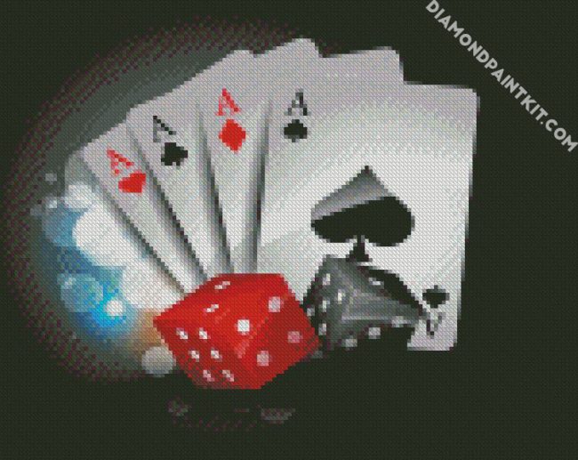 Aesthetic Casino Cards diamond painting