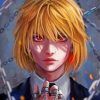 Aesthetic Kurapika Hunter X Hunter diamond painting