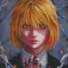 Aesthetic Kurapika Hunter X Hunter diamond painting