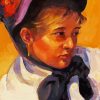 Aesthetic Mary Cassatt Self Portrait diamond painting