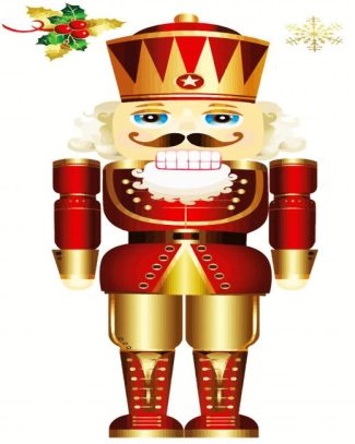 Aesthetic Nutcracker Illustration diamond painting