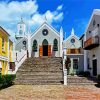 Aesthetic St Peter Church Bermuda diamond painting