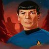 Aesthetic Star Trek Spock diamond painting