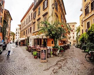 Aesthetic Trastevere diamond painting