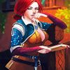 Aesthetic Triss diamond painting