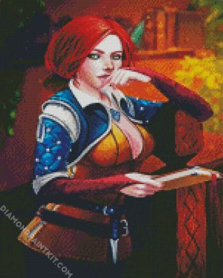 Aesthetic Triss diamond painting