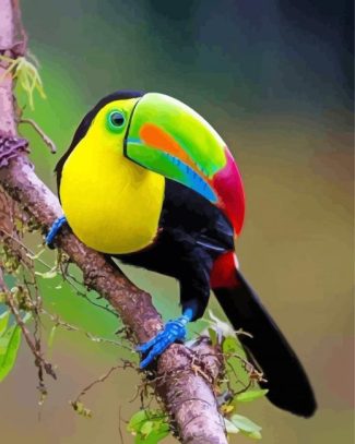 Aesthetic Tucan Bird diamond painting