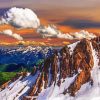 Aesthetic Utah Mountains diamond painting