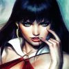 Aesthetic Vampirella diamond painting