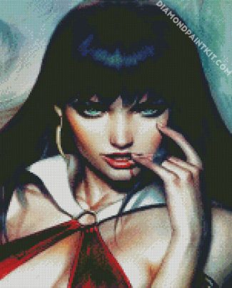 Aesthetic Vampirella diamond painting