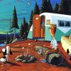 Aesthetic Caravan Trip diamond painting