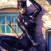 Aesthetic Cat Woman diamond painting