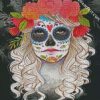 Aesthetic Catrina diamond painting