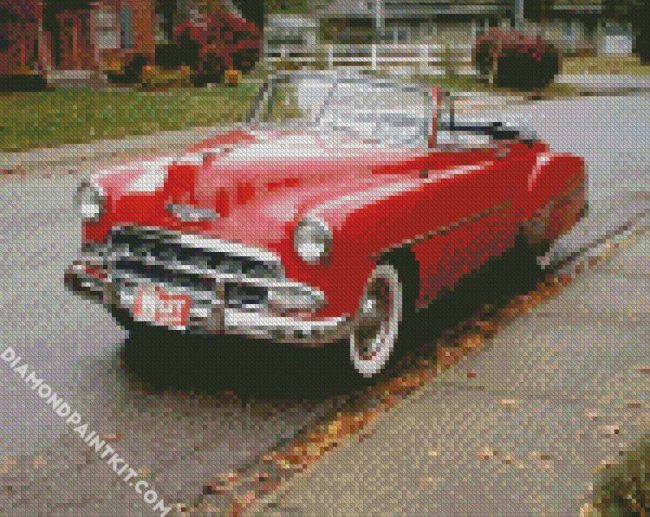 Aesthetic Classy Red Car diamond painting