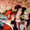 Aesthetic Deco Ladies Art diamond painting