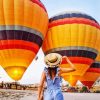 Aesthetic Girl In Cappadocia diamond painting