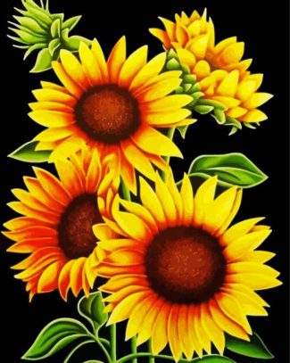 Aesthetic Sunflowers diamond painting