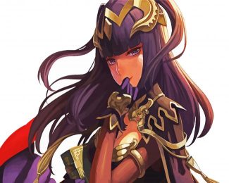 Aesthetic Tharja Fire Emblem diamond painting