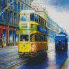 Aesthetic Tram diamond painting