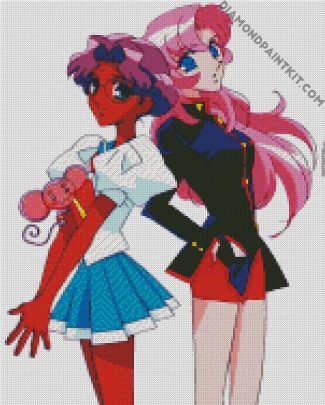 Aesthetic Utena diamond painting