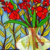 Aesthetic Vase Of Flower diamond painting