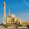 Al Fateh Grand Mosque In Bahrain diamond painting