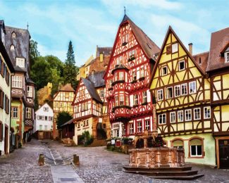 Alsace France diamond painting