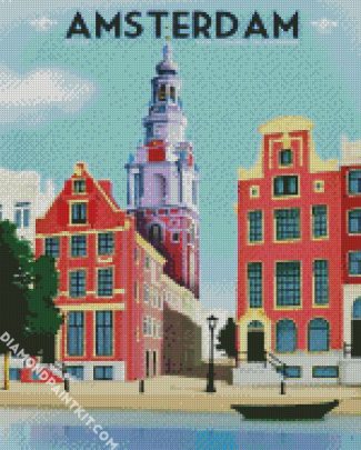 Amsterdam diamond painting