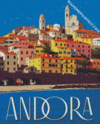 Andora Illustration diamond painting