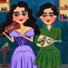 Arab Musician Ladies diamond painting