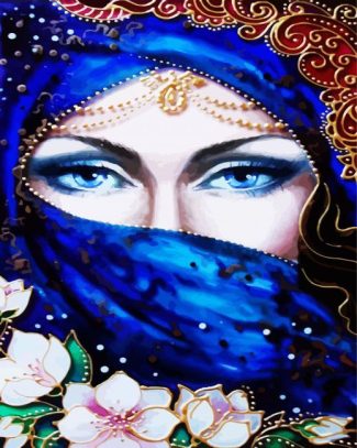 Arab Woman diamond painting