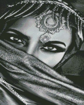 Arabic Woman diamond painting