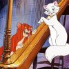 Aristocats Duchess And Thomas diamond painting