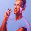 arnold schwarzenegger Art dimoand painting