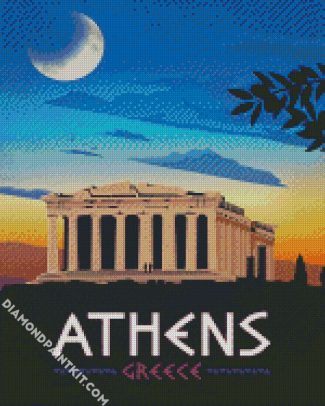 Athens diamond painting