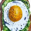 Avocado Toast diamond painting