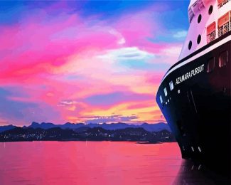 Azamara Pursuit At Sunset diamond painting