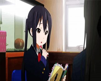 Azusa Nakano Anime Character diamond painting