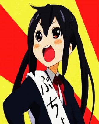 Azusa Nakano Anime diamond painting