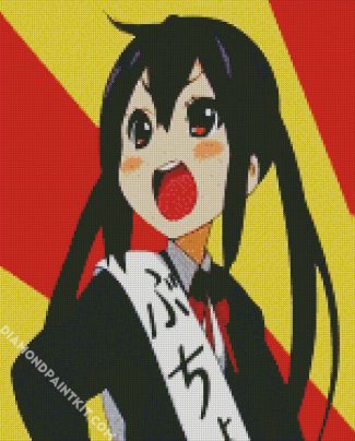 Azusa Nakano Anime diamond painting