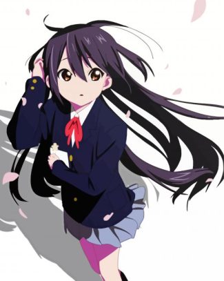 Azusa Nakano Character diamond painting