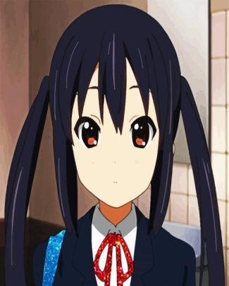 Azusa Nakano K-On Manga Anime Character diamond painting