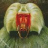 Baboon Art diamond painting