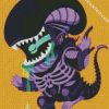 Baby Xenomorph diamond painting